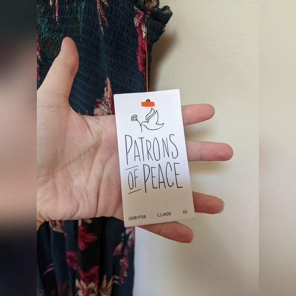 Patrons of Peace smocked maxi dress - Picture 3 of 5